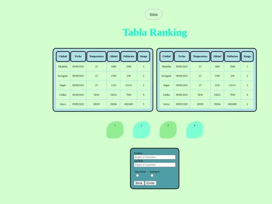Tabla screenshot