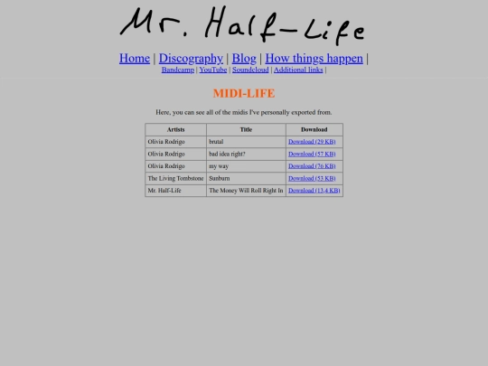 midi-life screenshot