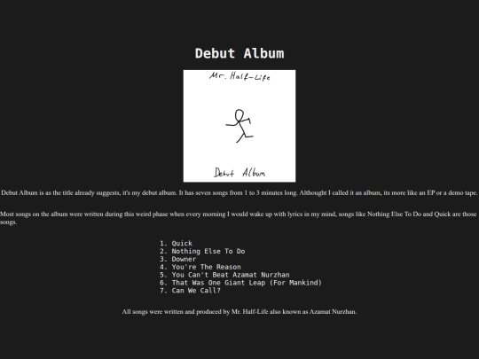 music/debut screenshot