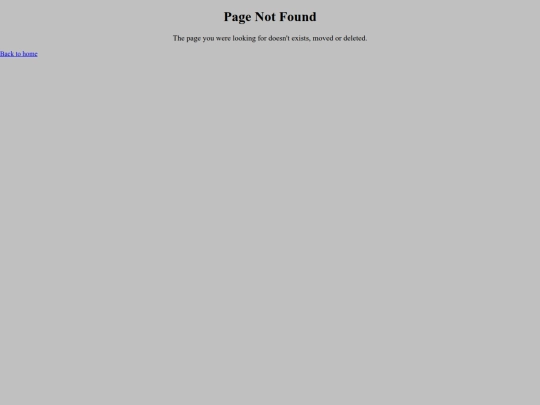 not_found screenshot