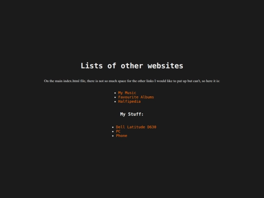 old_stuff/list-of-subsites screenshot