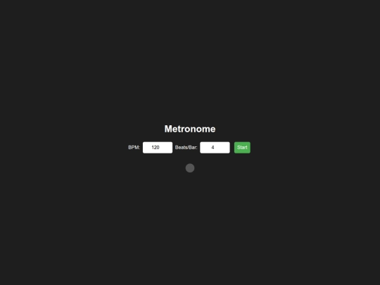 other-site/metronome screenshot