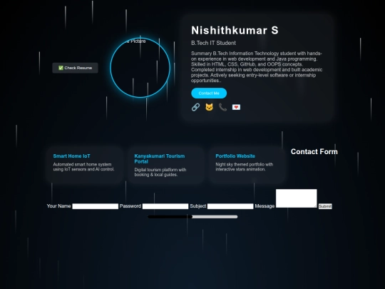 nishith-portfolio/Nishith-portfolio screenshot