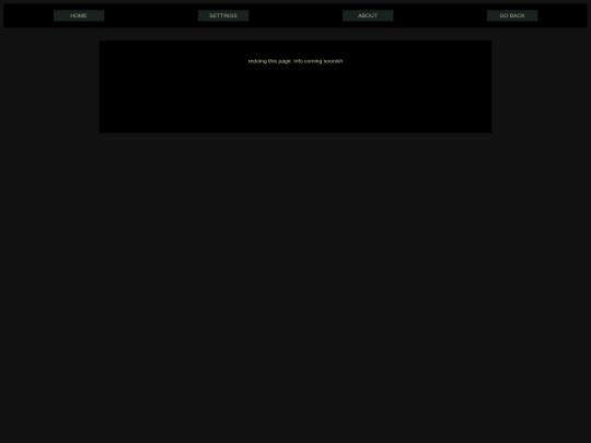 ABOUT screenshot