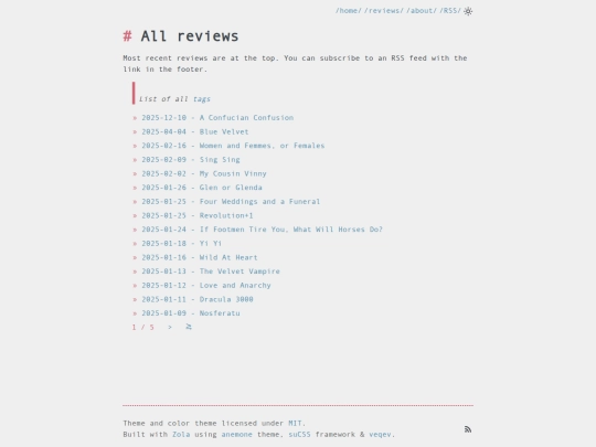 reviews/page/1 screenshot