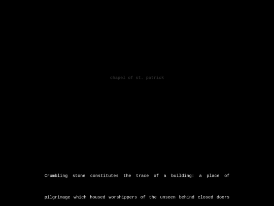 absence/chapel_of_stpat screenshot