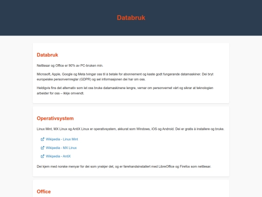 index screenshot