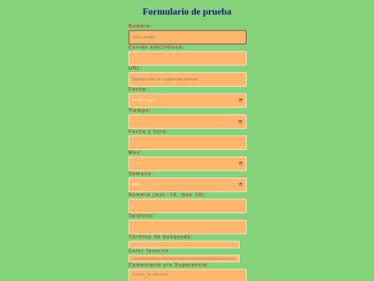 zozor/formulario screenshot