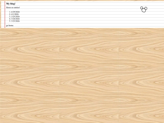 blog screenshot