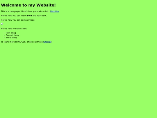Pages/Projects screenshot