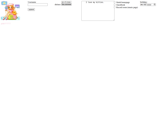 testing screenshot