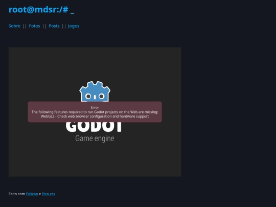 pages/jogos screenshot