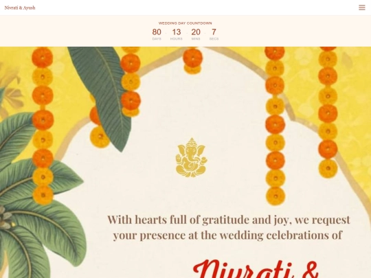 nivrati_ayush_wedding 8.4 screenshot