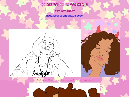 art page screenshot