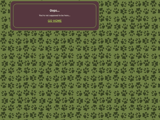 not_found screenshot