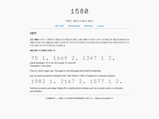 1580/quine screenshot