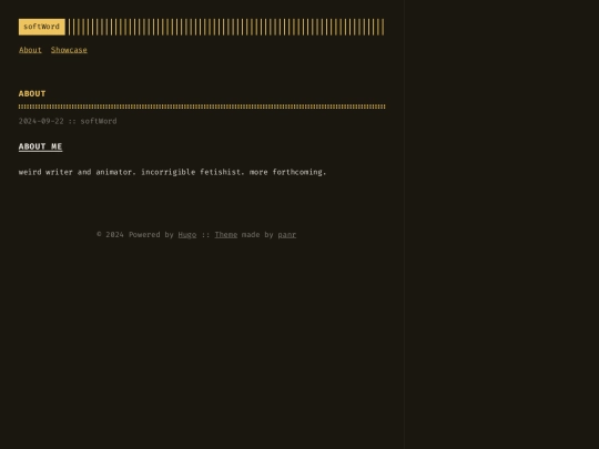 blog/about screenshot