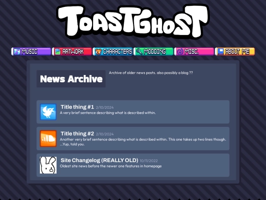 news-archive screenshot