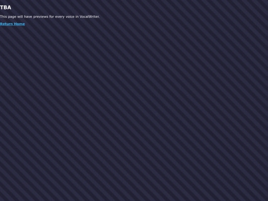 vocalwriterarchive/voices screenshot