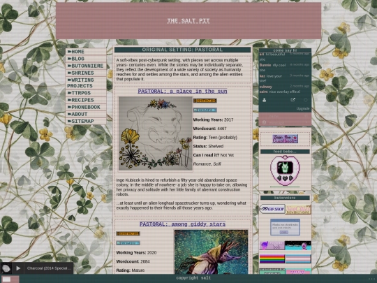 WRITING/pastoralfic screenshot
