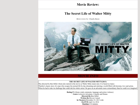 MovieReview screenshot