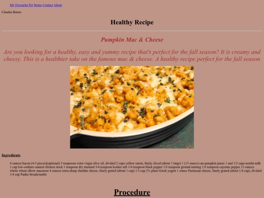 recipe screenshot
