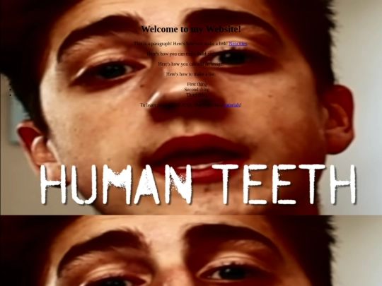 humanteeth screenshot