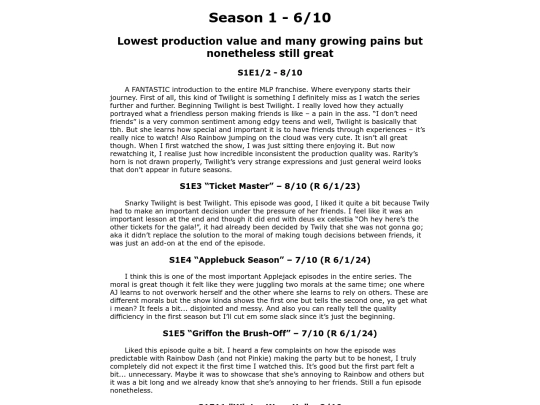 MLP Reviews/2_s1 screenshot