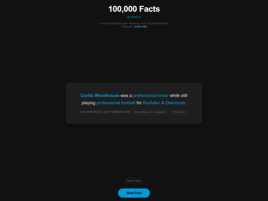 100kfacts screenshot