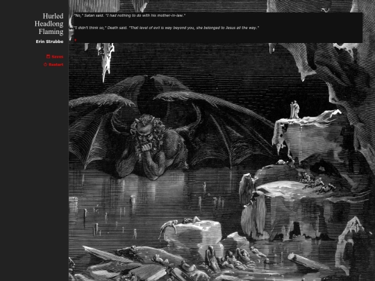 creating/Hurled-Headlong-Flaming screenshot