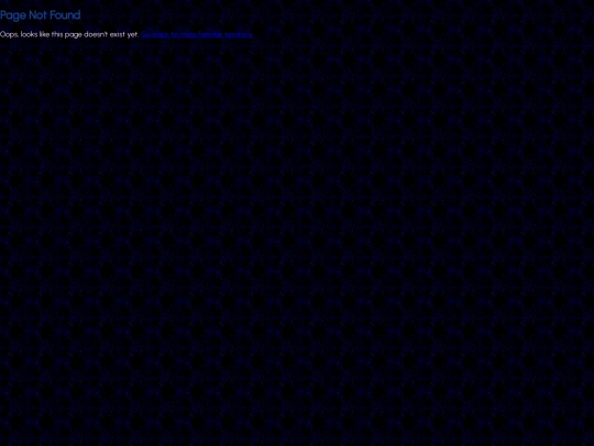 not_found screenshot