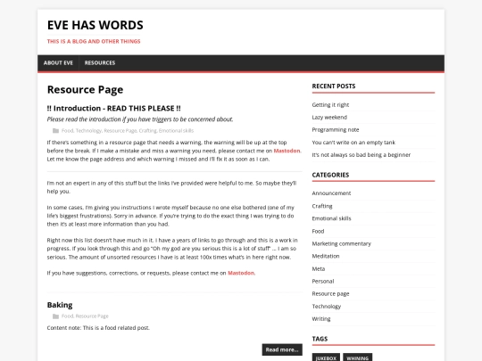 categories/resource-page screenshot