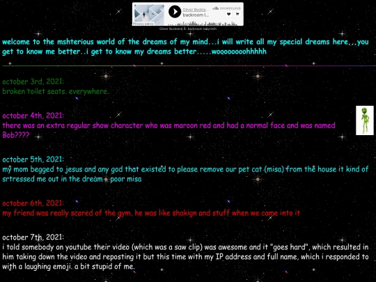 dreamjournal screenshot