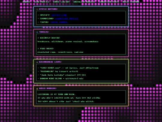 music screenshot