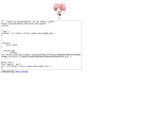 layouts/madoka screenshot