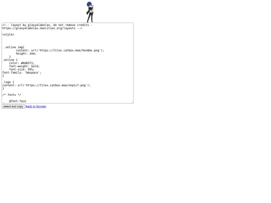 layouts/makoto screenshot