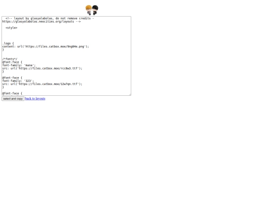layouts/spiritsandsuch screenshot