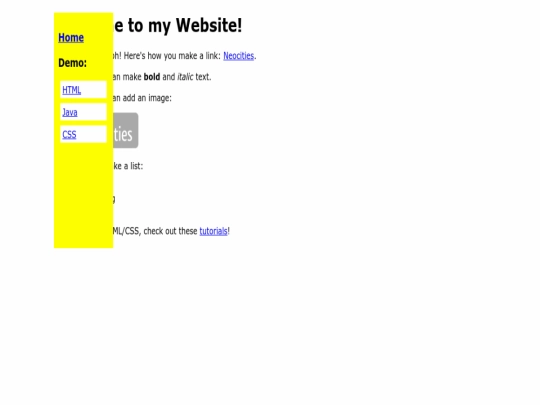 index screenshot