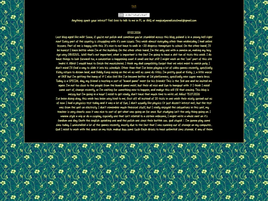 blog screenshot