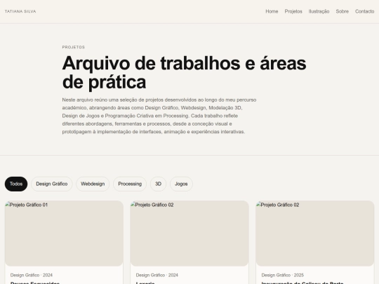 projetos screenshot