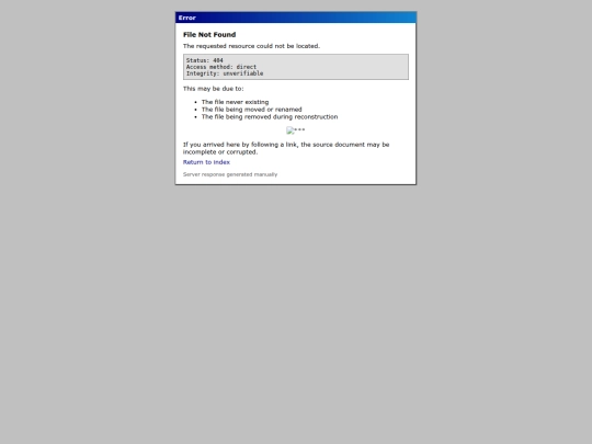 not_found screenshot