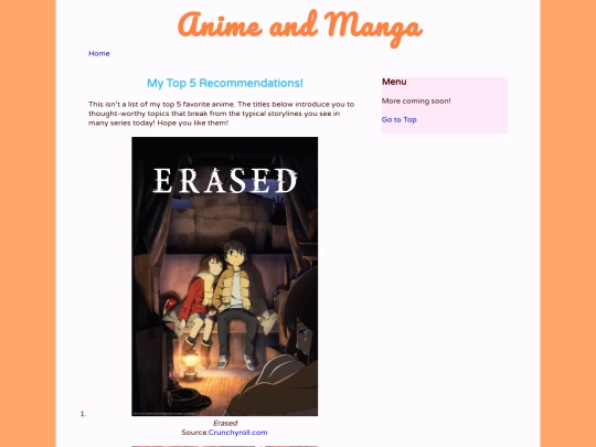 animemanga screenshot