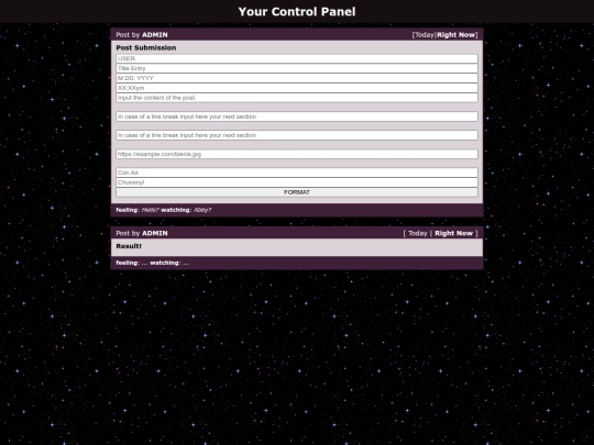 elena/admin screenshot