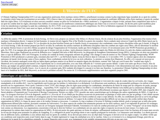 a.html/l'histoire de l'ufc screenshot