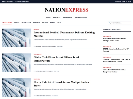 NewsBlogs screenshot