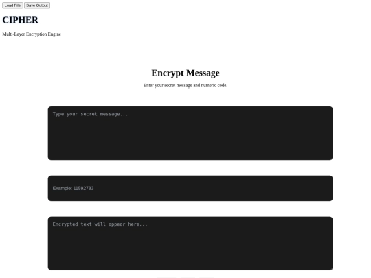 cipher/encode screenshot