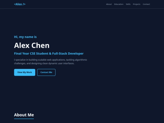 projects/portfolio screenshot