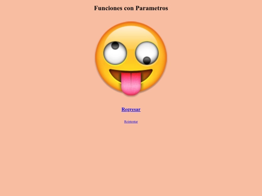 funcionconparametros screenshot