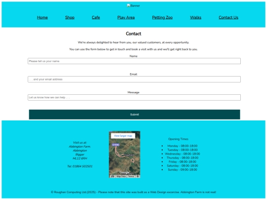 Contact screenshot