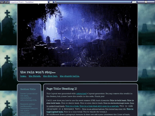cemetery screenshot